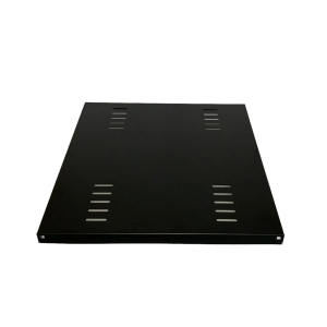  BANDEJA SIMPLES 1U X 19 X 300MM - PRETO