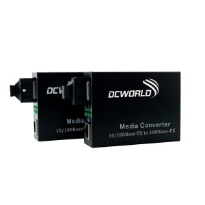 CONVERSOR DE MÍDIA - FAST ETHERNET 10/100MBPS - MULTI MODO - 2KM - CONECTOR SC