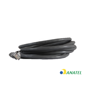 AD - 10286  PATCH CORD CAT.6 UTP - 2,5M - CINZA - 100% COBRE