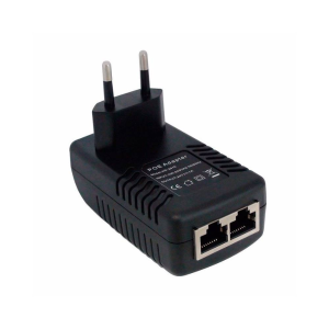 FONTE POE 24V/1A da FASGOLD, ideal para sistemas de segurança e automação